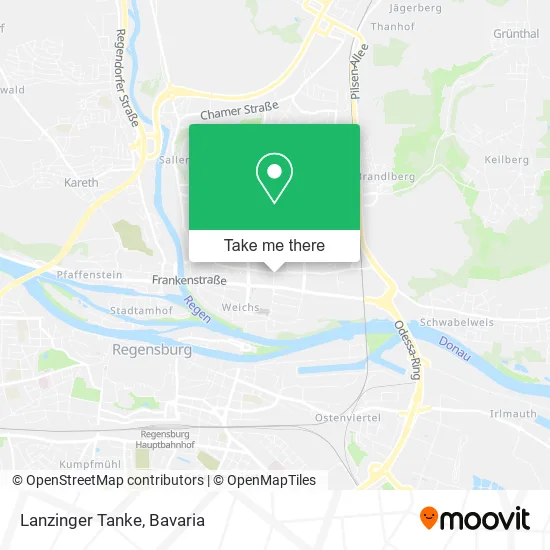 Карта Lanzinger Tanke