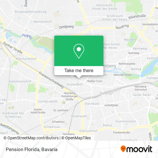 Карта Pension Florida