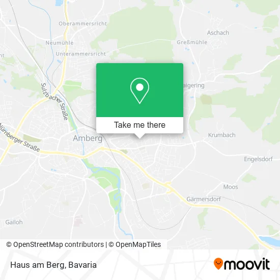 Карта Haus am Berg