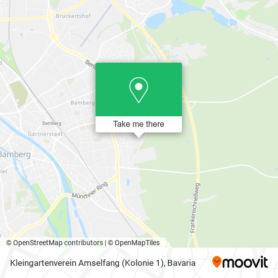 Kleingartenverein Amselfang (Kolonie 1) map