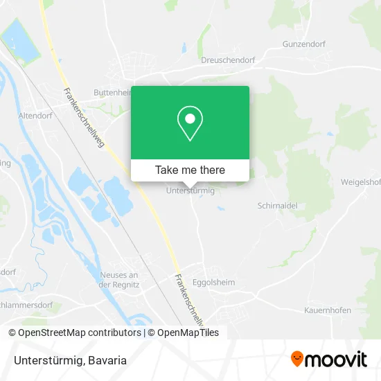 Карта Unterstürmig