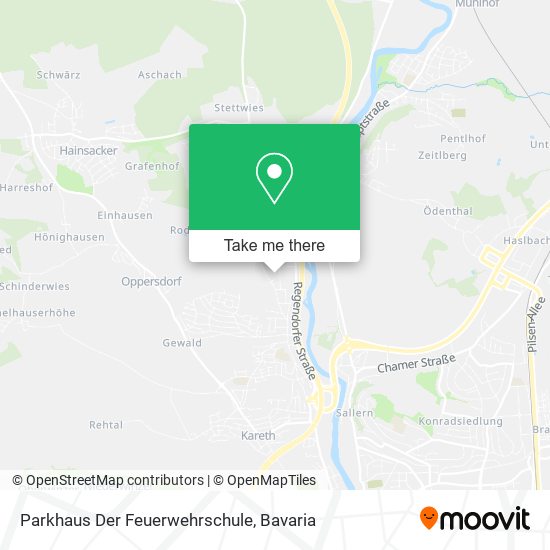 Parkhaus Der Feuerwehrschule map