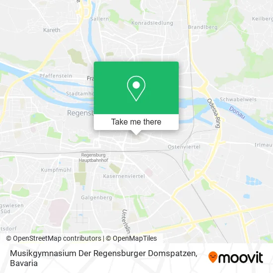 Карта Musikgymnasium Der Regensburger Domspatzen