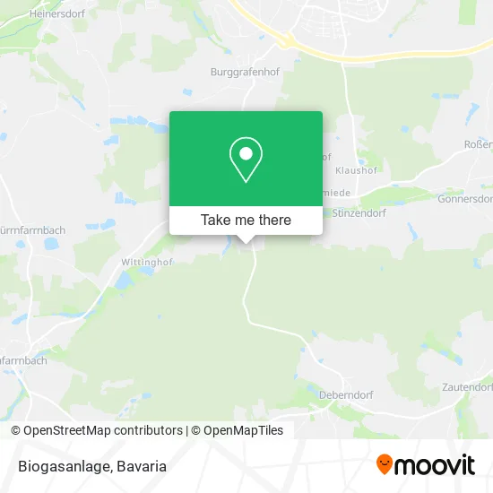 Карта Biogasanlage