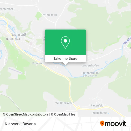 Карта Klärwerk