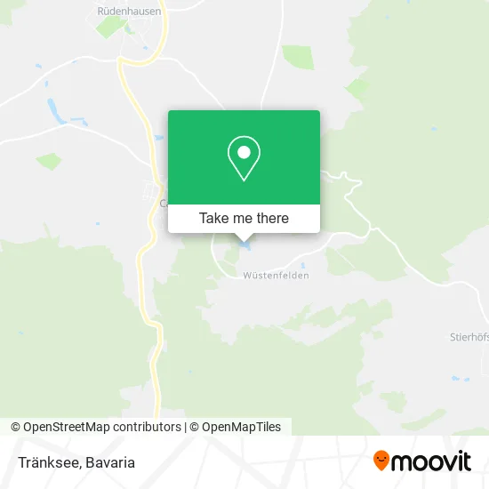 Карта Tränksee