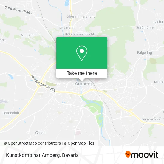 Карта Kunstkombinat Amberg