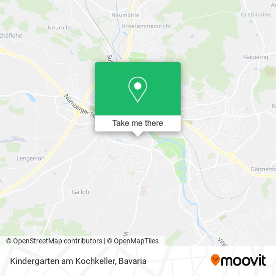 Kindergarten am Kochkeller map