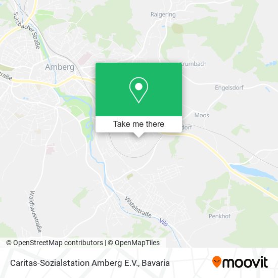 Caritas-Sozialstation Amberg E.V. map