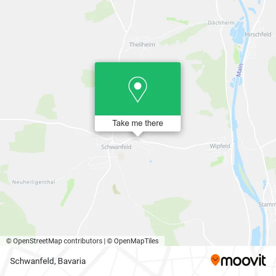Карта Schwanfeld