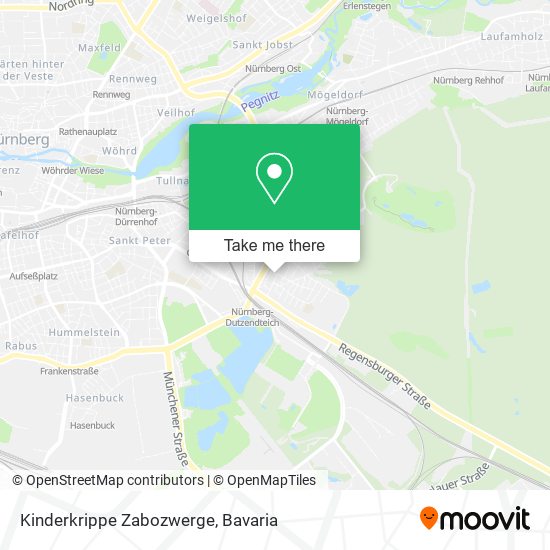 Kinderkrippe Zabozwerge map