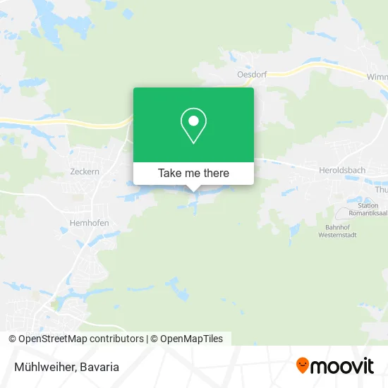 Карта Mühlweiher