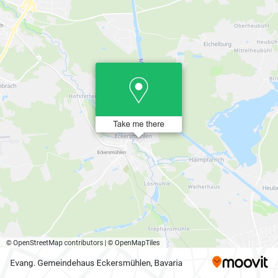 Evang. Gemeindehaus Eckersmühlen map