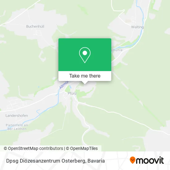 Карта Dpsg Diözesanzentrum Osterberg
