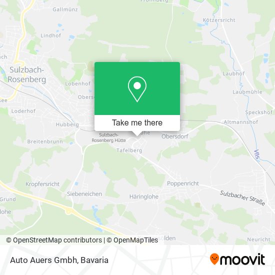 Auto Auers Gmbh map