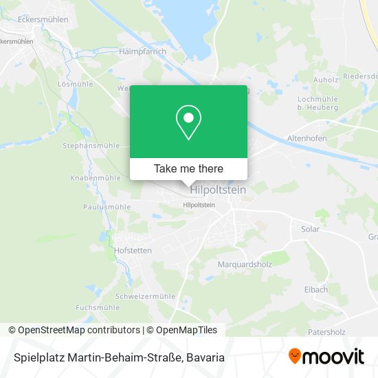 Карта Spielplatz Martin-Behaim-Straße