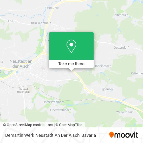 Карта Demartin Werk Neustadt An Der Aisch