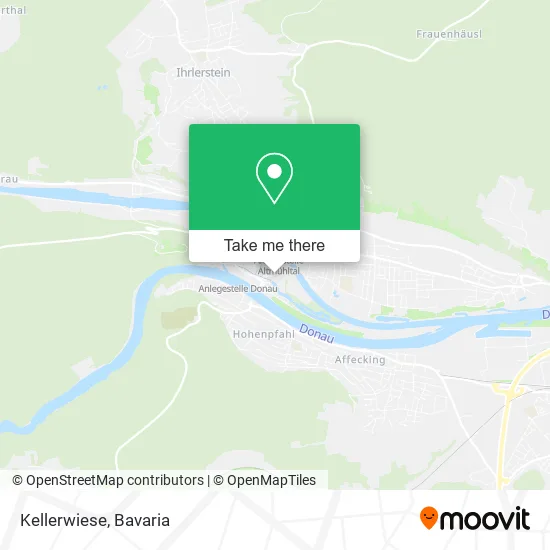 Kellerwiese map