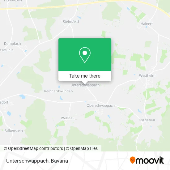 Карта Unterschwappach