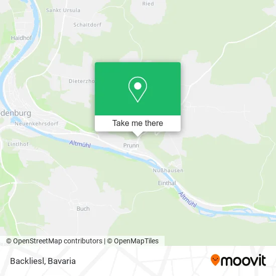 Карта Backliesl