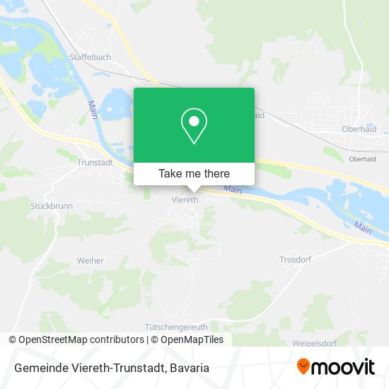 Gemeinde Viereth-Trunstadt map