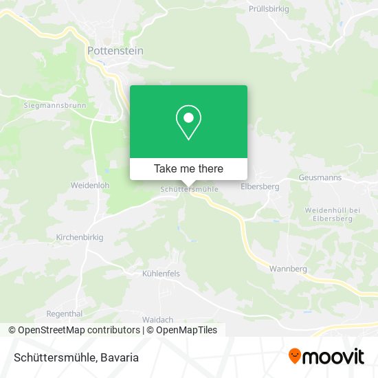 Schüttersmühle map