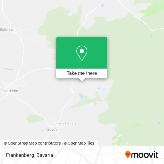 Карта Frankenberg