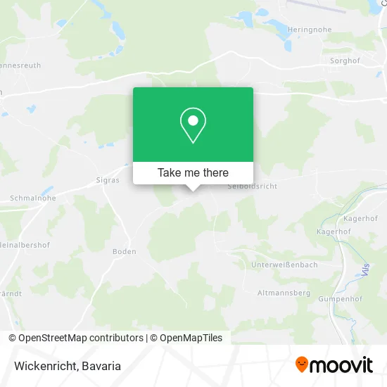 Карта Wickenricht