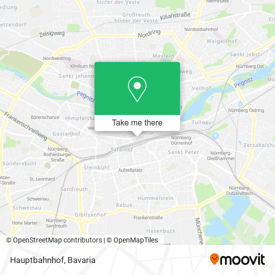 Карта Hauptbahnhof
