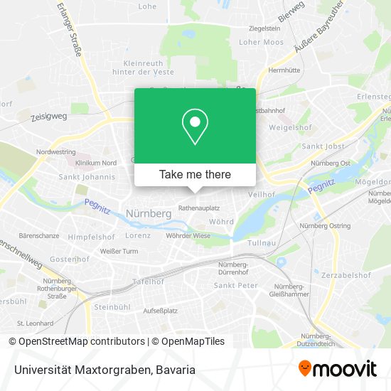 Universität Maxtorgraben map