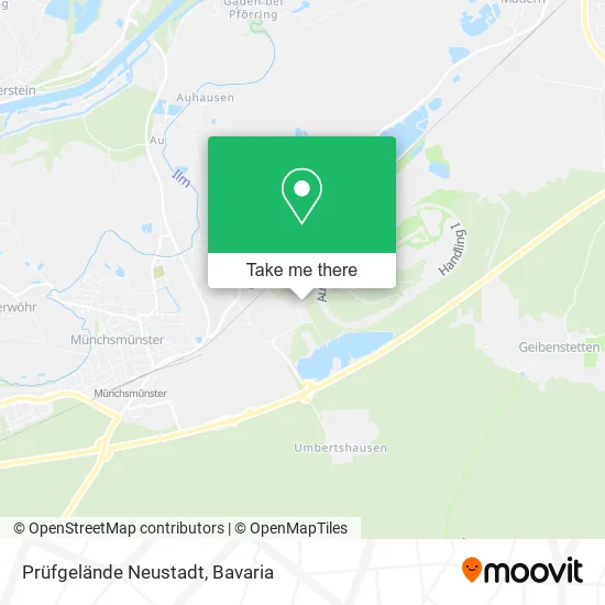 Карта Prüfgelände Neustadt