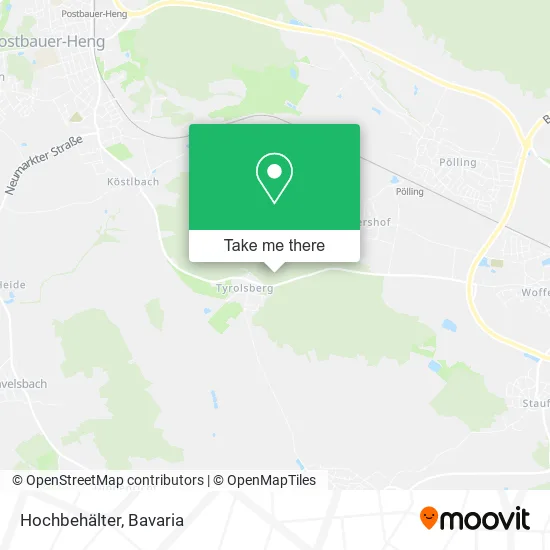 Карта Hochbehälter