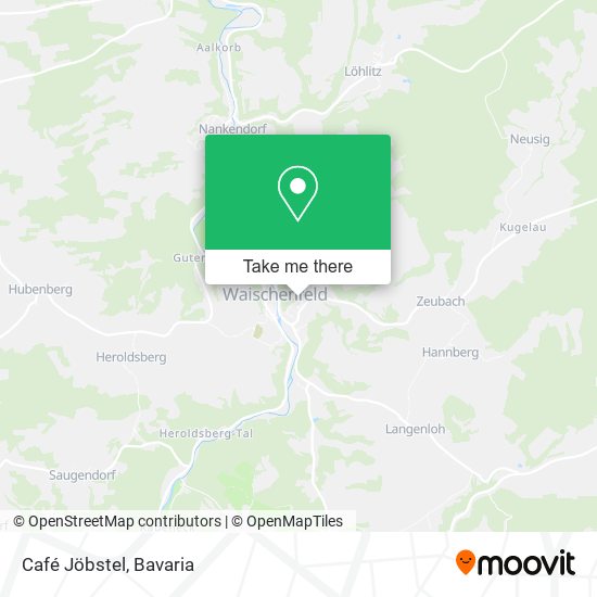 Café Jöbstel map