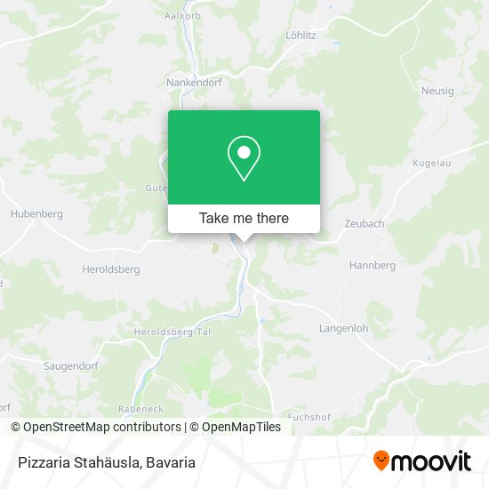 Pizzaria Stahäusla map