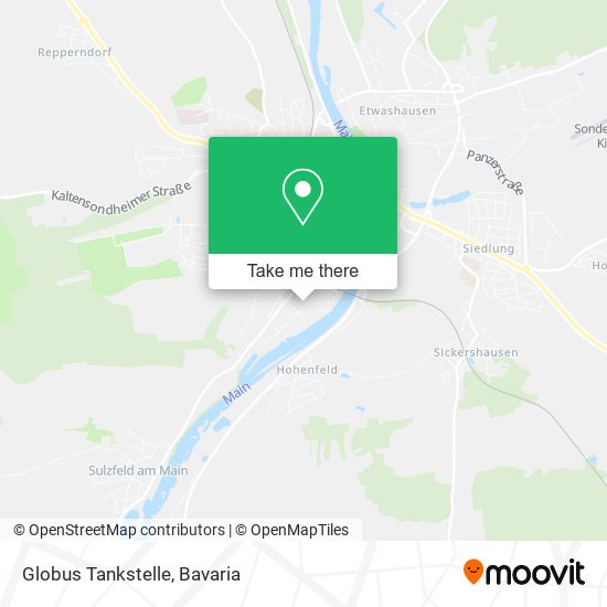 Globus Tankstelle map