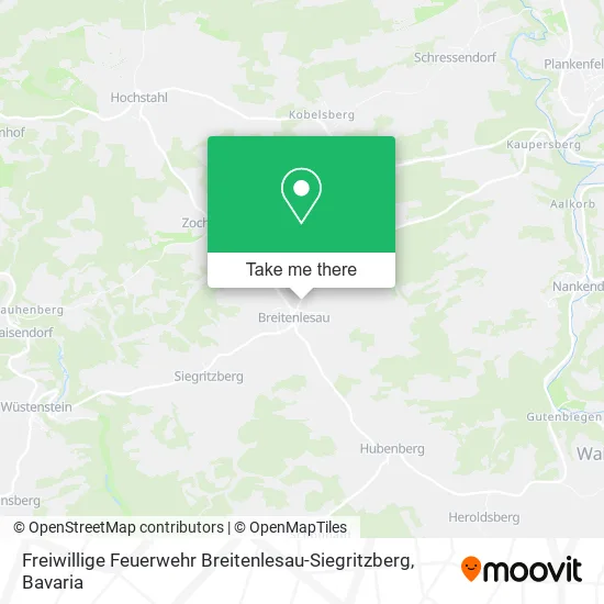 Карта Freiwillige Feuerwehr Breitenlesau-Siegritzberg