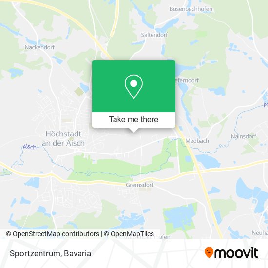 Sportzentrum map