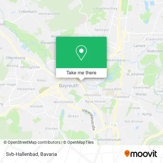 Карта Svb-Hallenbad