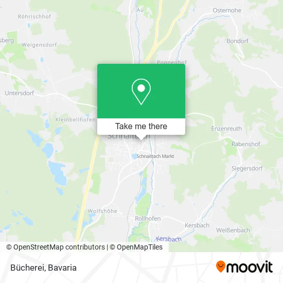 Карта Bücherei