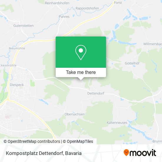 Kompostplatz Dettendorf map