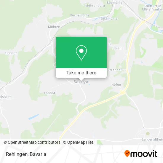 Карта Rehlingen