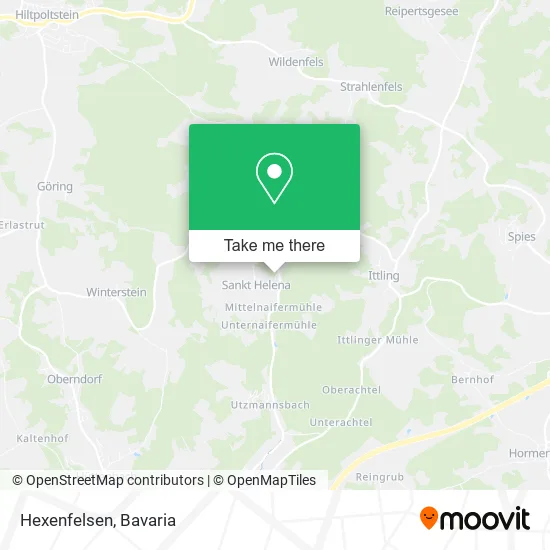 Карта Hexenfelsen