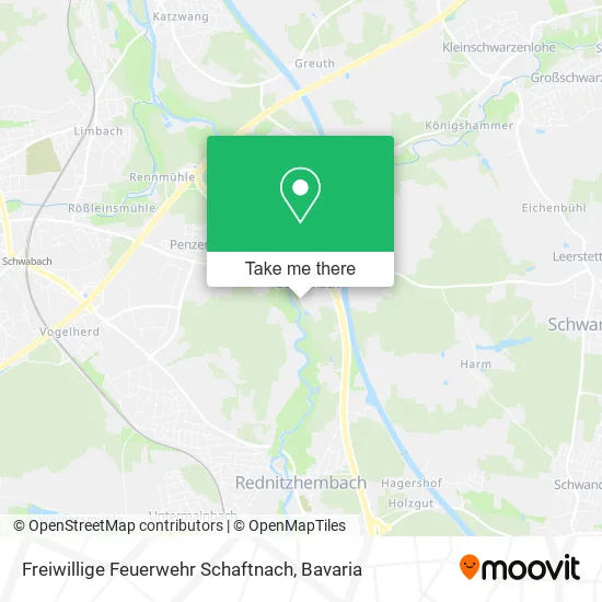 Карта Freiwillige Feuerwehr Schaftnach
