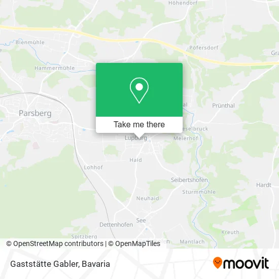 Карта Gaststätte Gabler