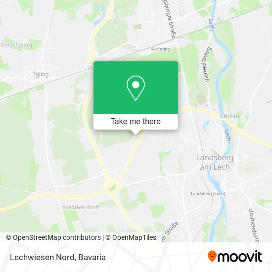 Карта Lechwiesen Nord