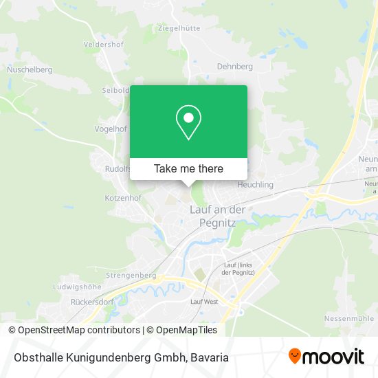 Obsthalle Kunigundenberg Gmbh map