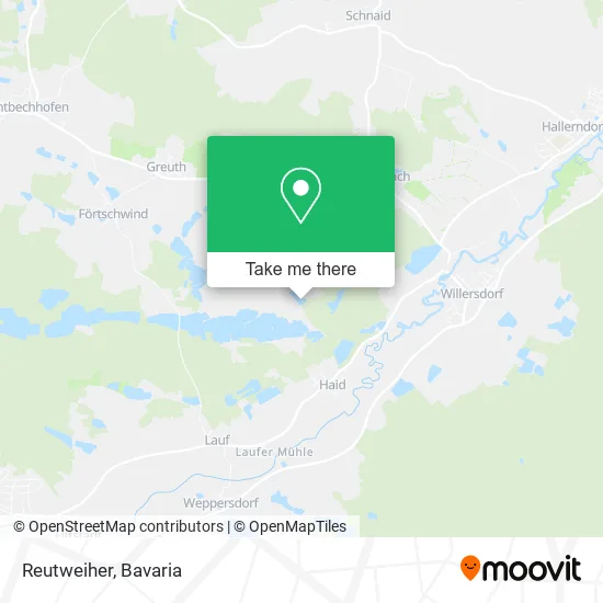 Карта Reutweiher