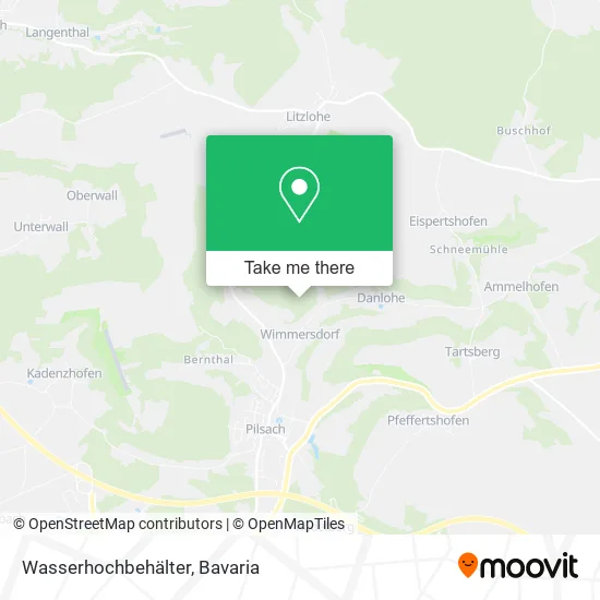 Карта Wasserhochbehälter