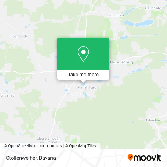 Карта Stollenweiher