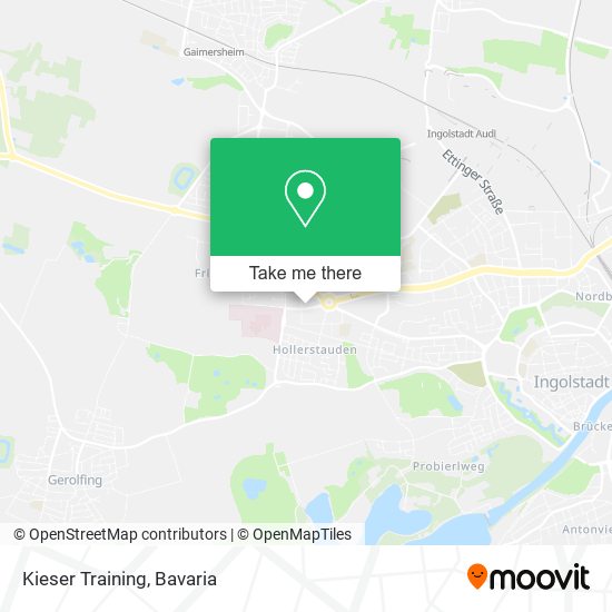 Kieser Training map